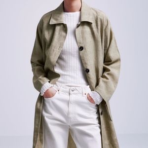 🍐 NWT Zara Olive/Khaki Buttoned Shirt Dress 🍐